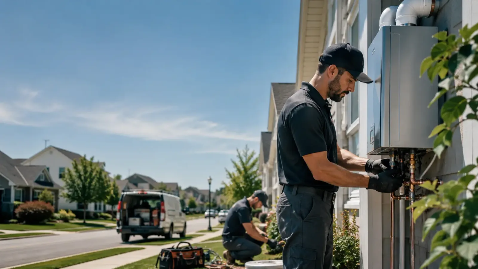 Tankless Water Heater Installation in Vendor, AR